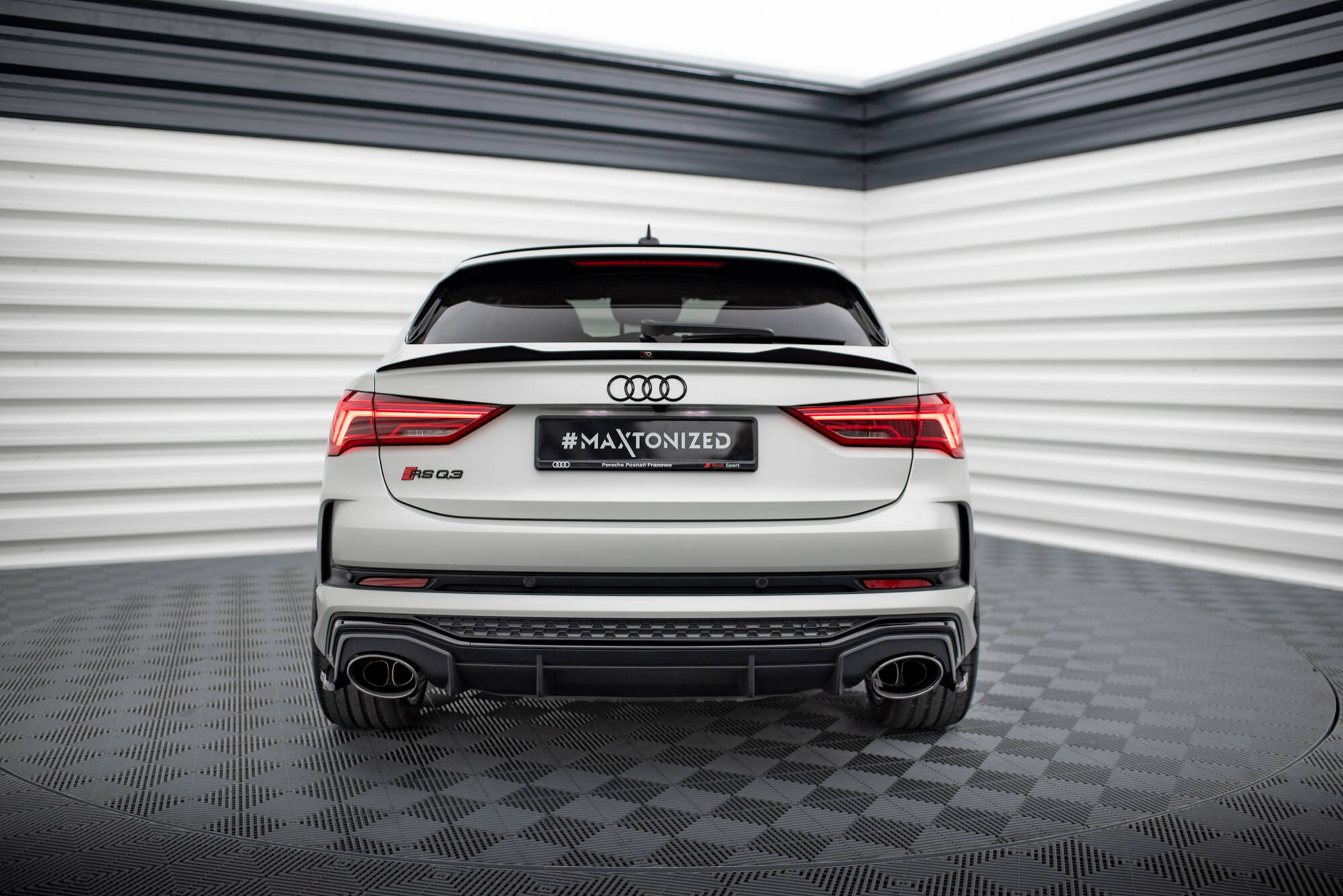 Spoiler CAP Audi RSQ3 / Q3 S-Line Sportback F3 - 5