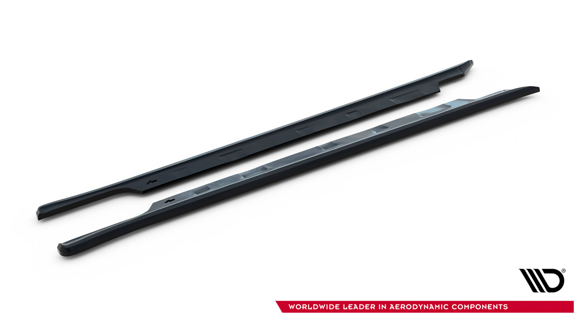 Side Skirts Diffusers V.1 Tesla Model S Plaid Mk1 Facelift - 6
