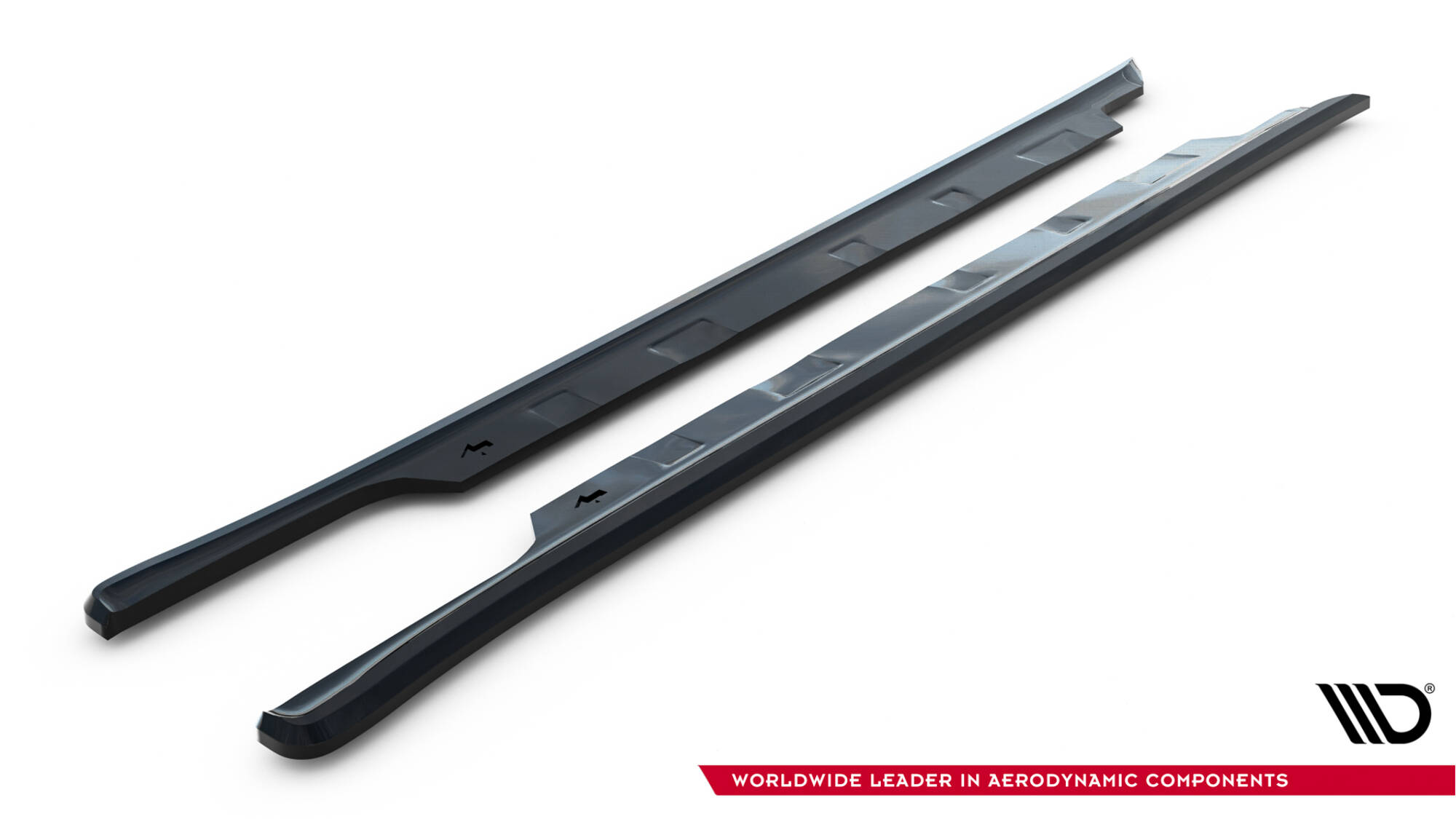 Side Skirts Diffusers V.1 Tesla Model S Plaid Mk1 Facelift - 5