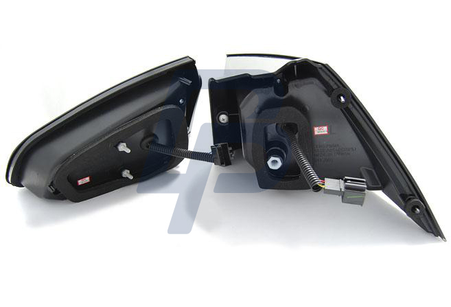 VW GOLF 7 13- RED SMOKE LED TAILLIGHTS BAR - 6