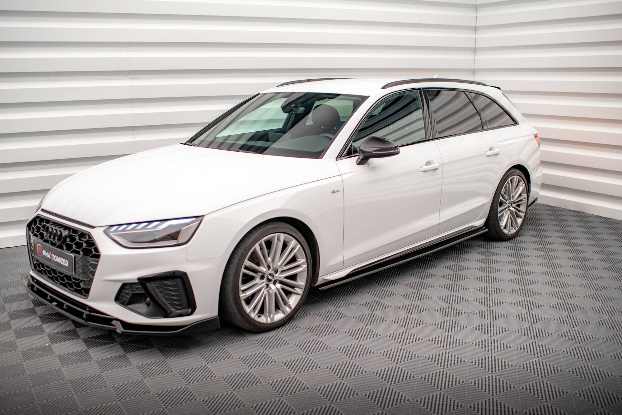 Side Skirts Diffusers Audi S4 / A4 S-Line / A4 Competiton B9 - 3