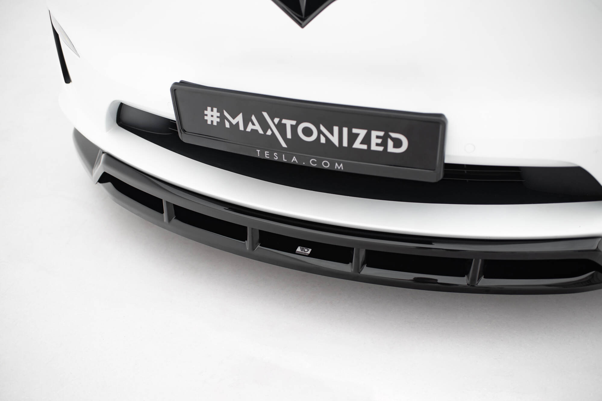 Front Splitter V.3 Tesla Model X Mk1 Facelift - 5