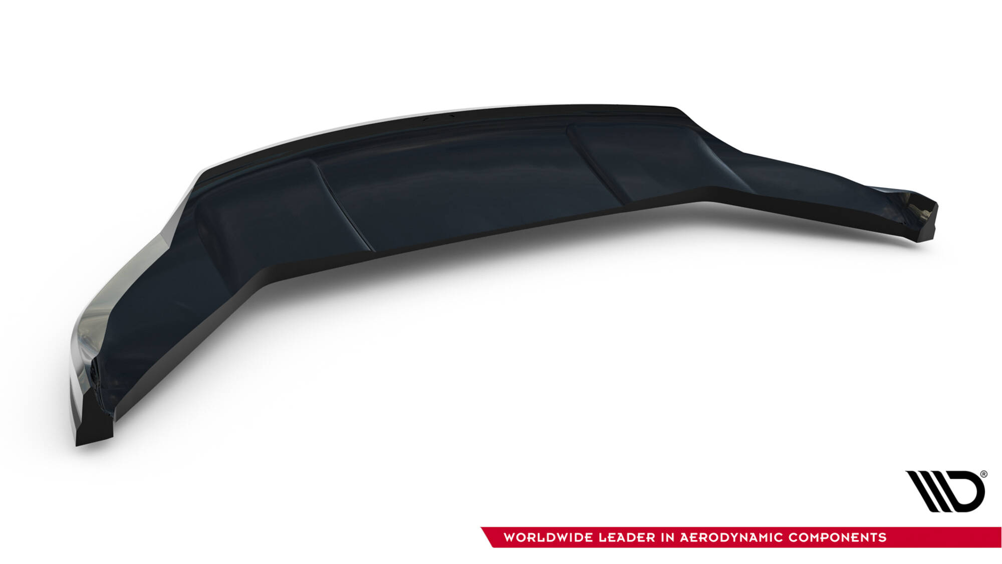 Front Splitter V.3 Tesla Model X Mk1 Facelift - 7