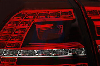VW GOLF 7 13- RED WHITE LED TAILLIGHTS GTI LOOK