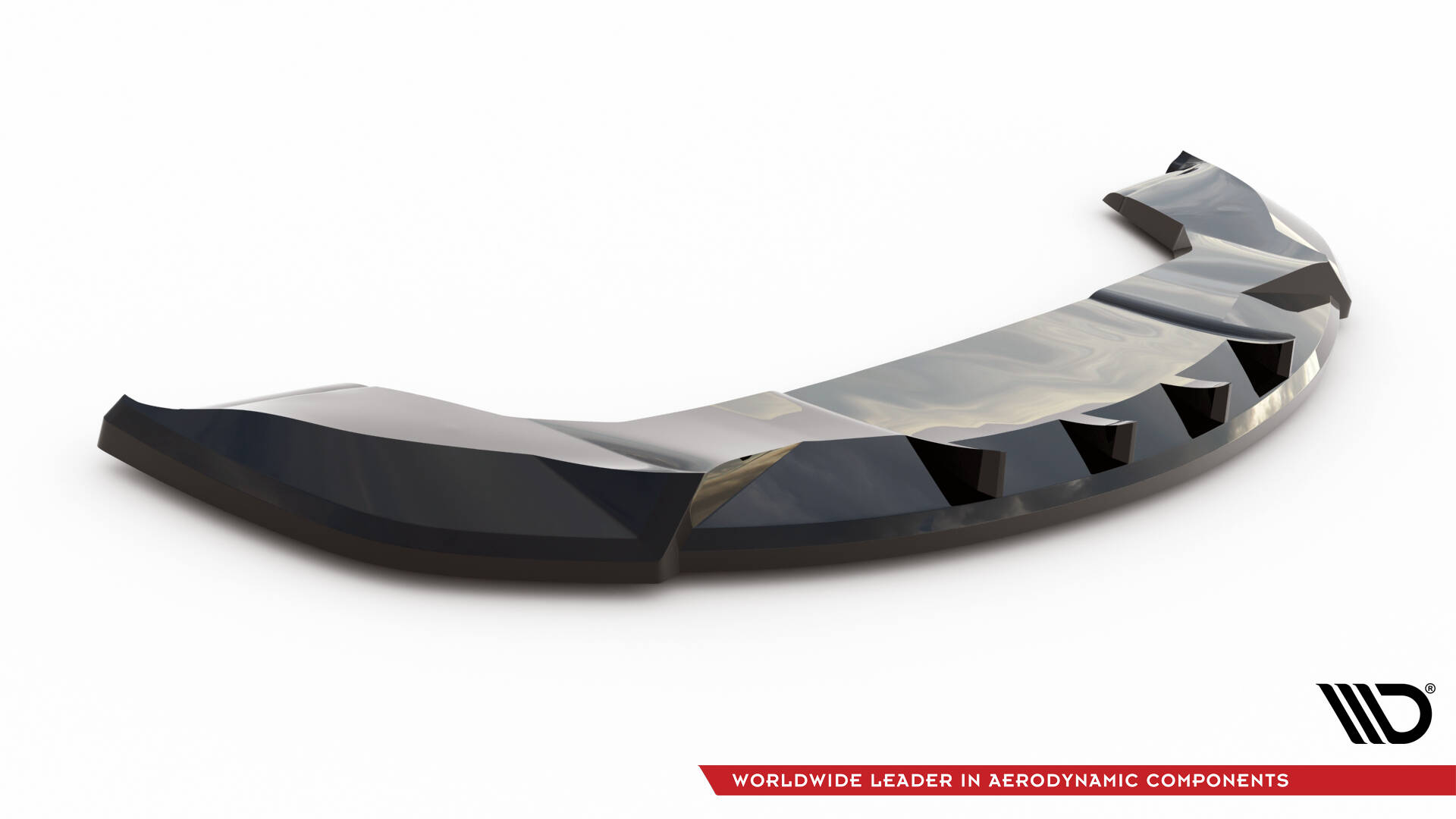 Front Splitter V.2 Tesla Model X Mk1 Facelift - 5
