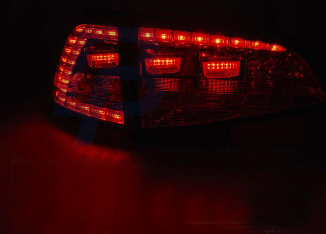 VW GOLF 7 13- RED WHITE LED TAILLIGHTS GTI LOOK - 3