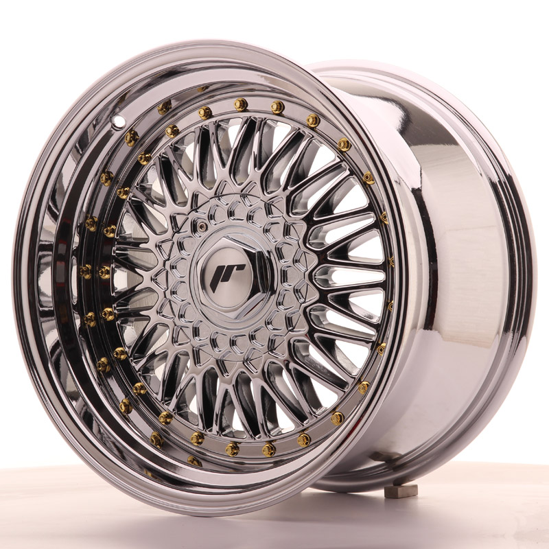 JAPAN RACING JR9 17X10 ET20 BLANK CHROME