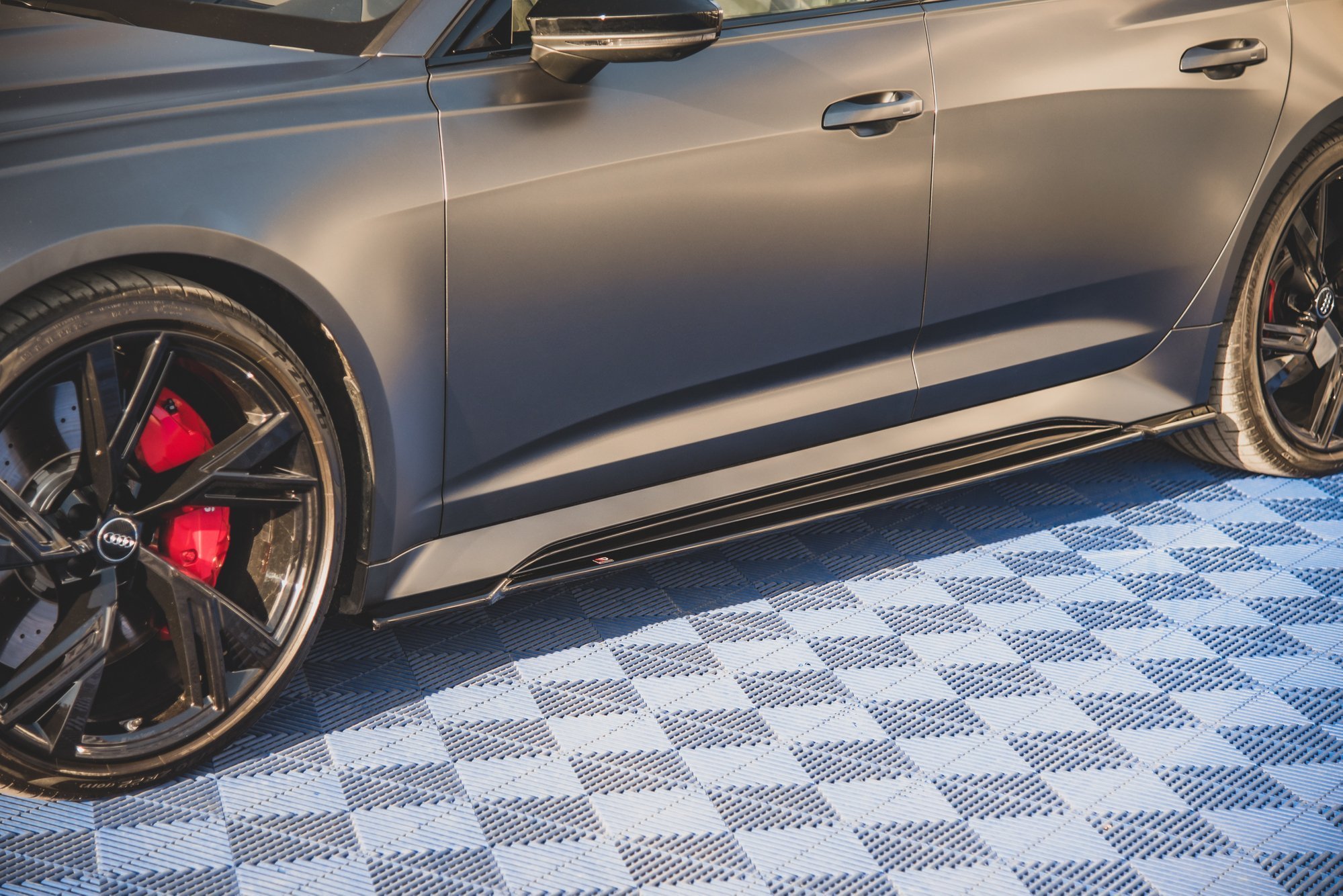 Side Skirts Splitters V.1 Audi RS6 C8 / RS7 C8 (2019-) - 5
