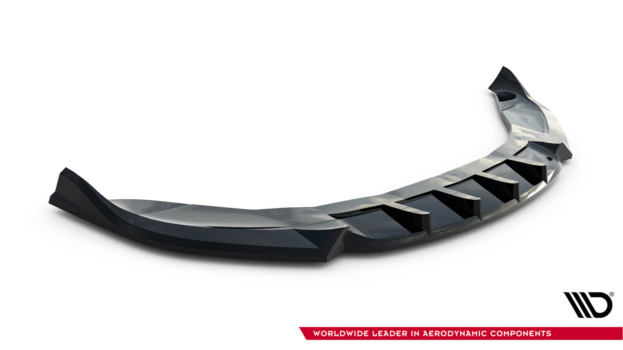 Front Splitter V.1 Tesla Model S Plaid Mk1 Facelift - 5