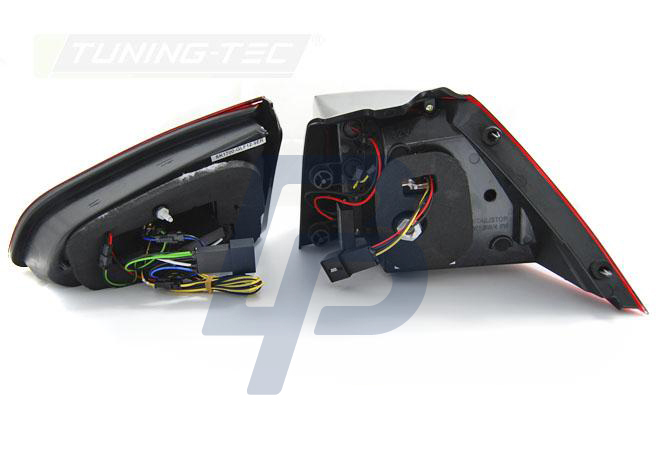 VW GOLF 7 13- BLACK LED TAILLIGHTS GTI LOOK - 4