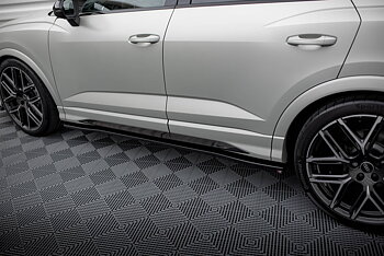 Side Skirts Diffusers Audi RSQ3 / Q3 S-Line F3