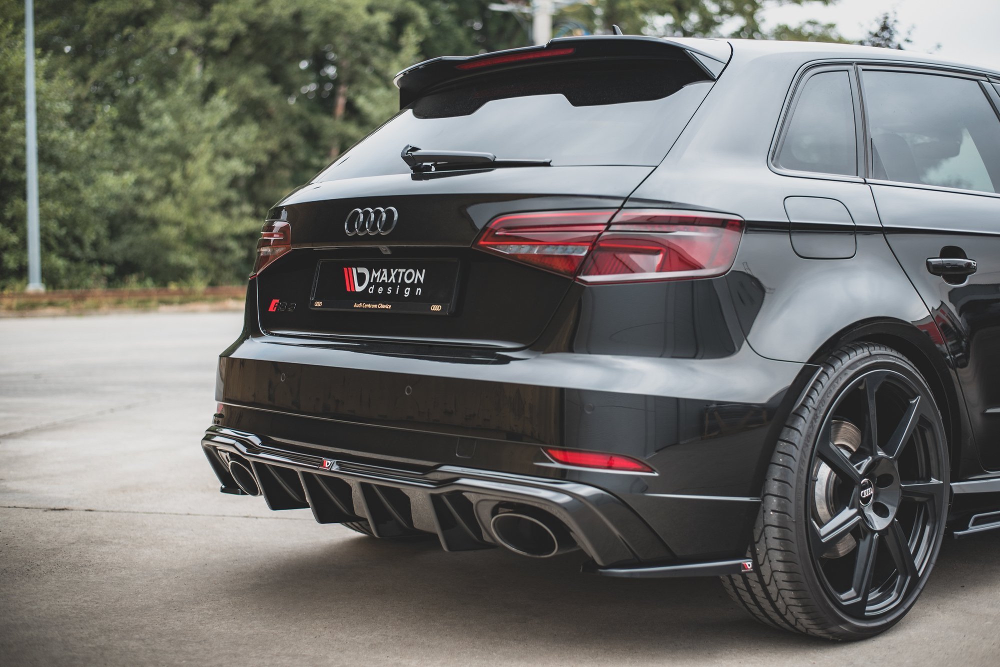 Rear Valance V.2 Audi RS3 8V Sportback Facelift - 5