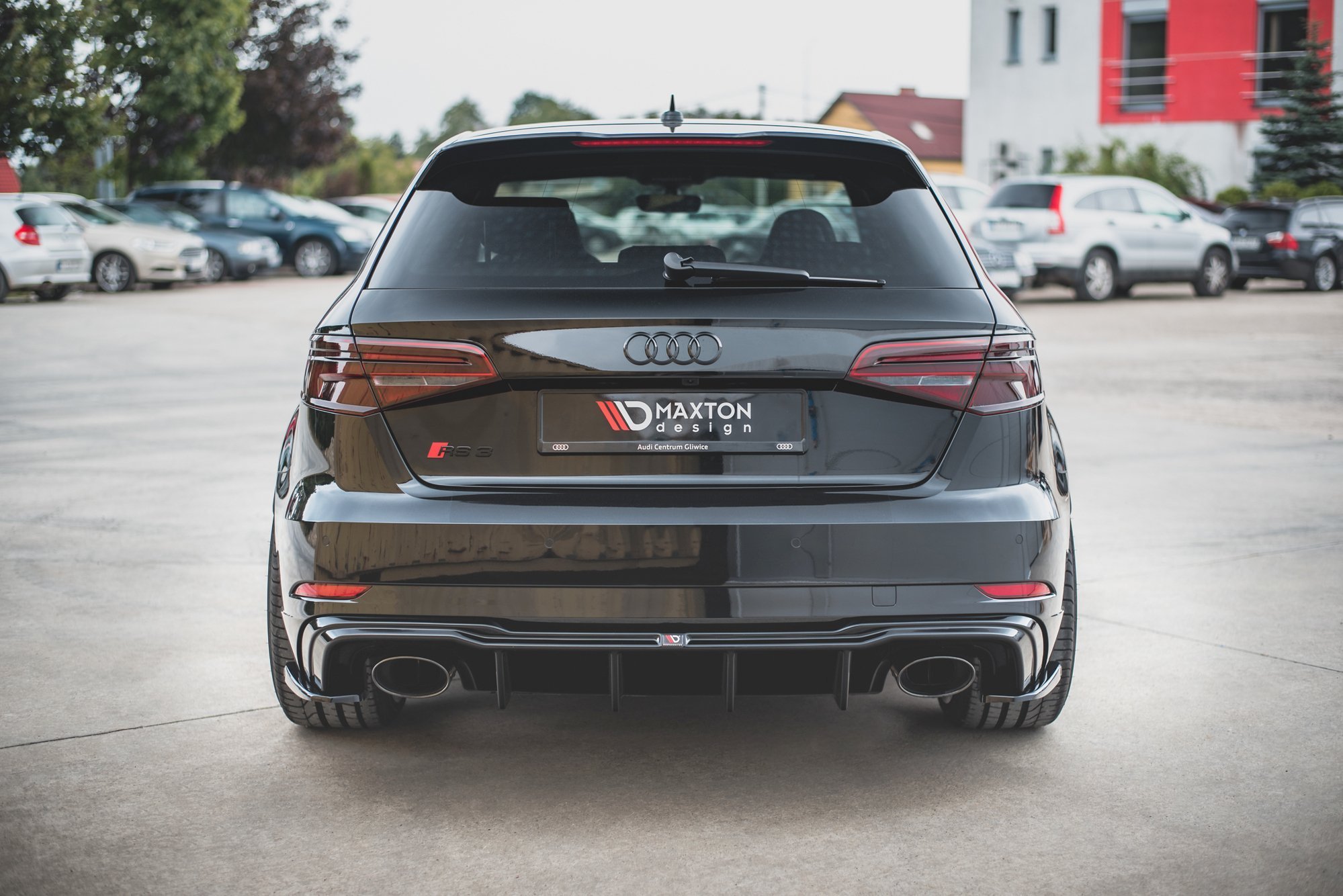 Rear Valance V.2 Audi RS3 8V Sportback Facelift - 2