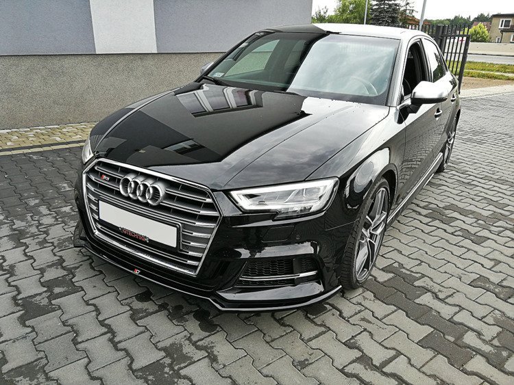 Front Splitter V.2 Audi S3 / A3 S-Line 8V FL Sedan - 4
