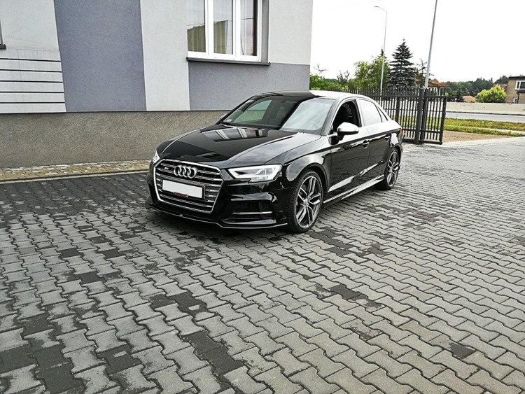Front Splitter V.2 Audi S3 / A3 S-Line 8V FL Sedan - 2