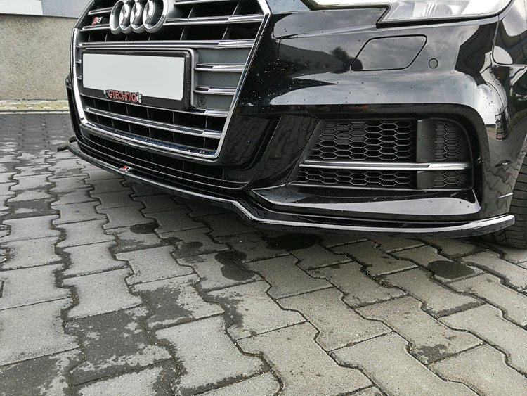 Front Splitter V.2 Audi S3 / A3 S-Line 8V FL Sedan - 3