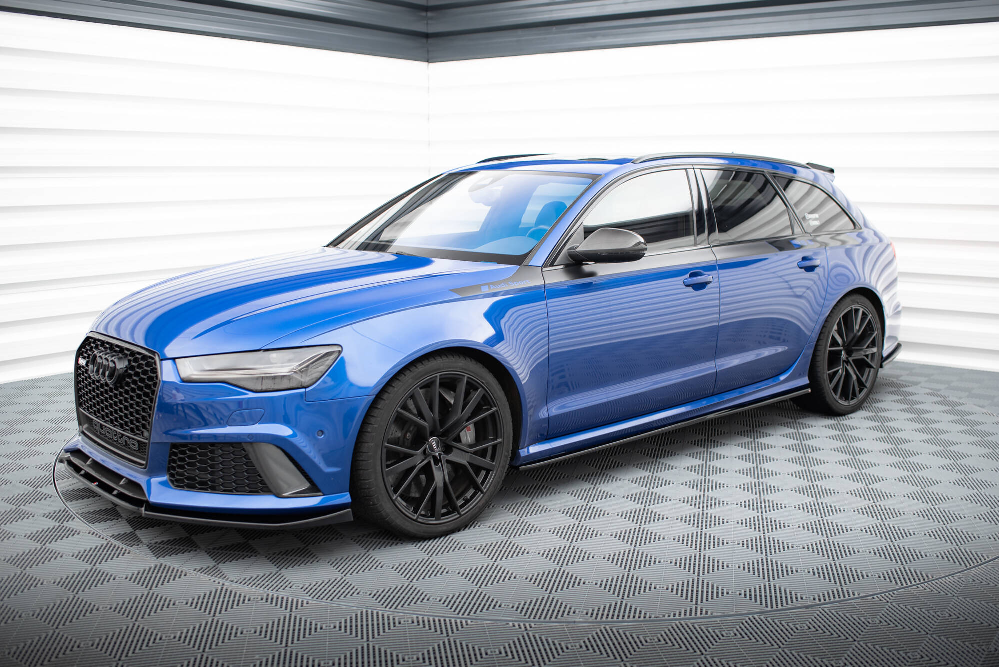 Side Skirts Diffusers V.2 Audi RS6 C7 - 4