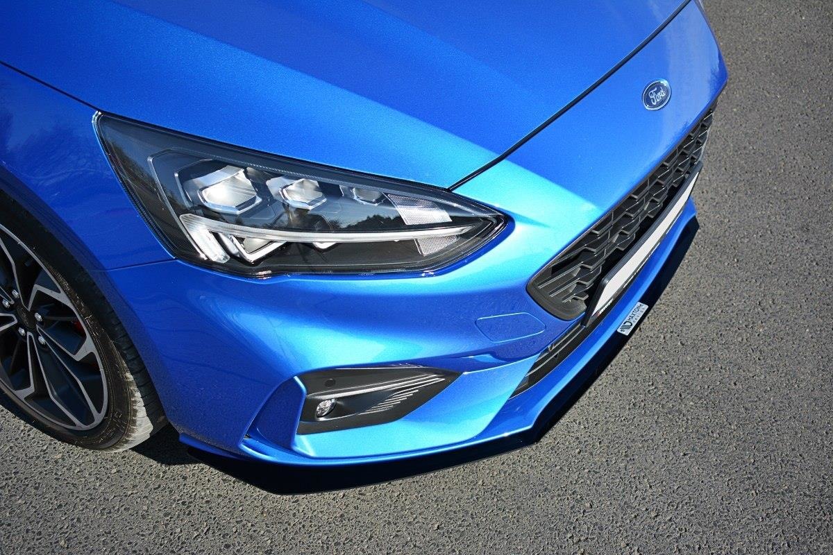 FRONT RACING SPLITTER V.1 (GLOSS BLACK) FORD FOCUS MK4 ST-LINE - 3