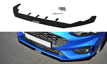 FRONT RACING SPLITTER V.1 (GLOSS BLACK) FORD FOCUS MK4 ST-LINE