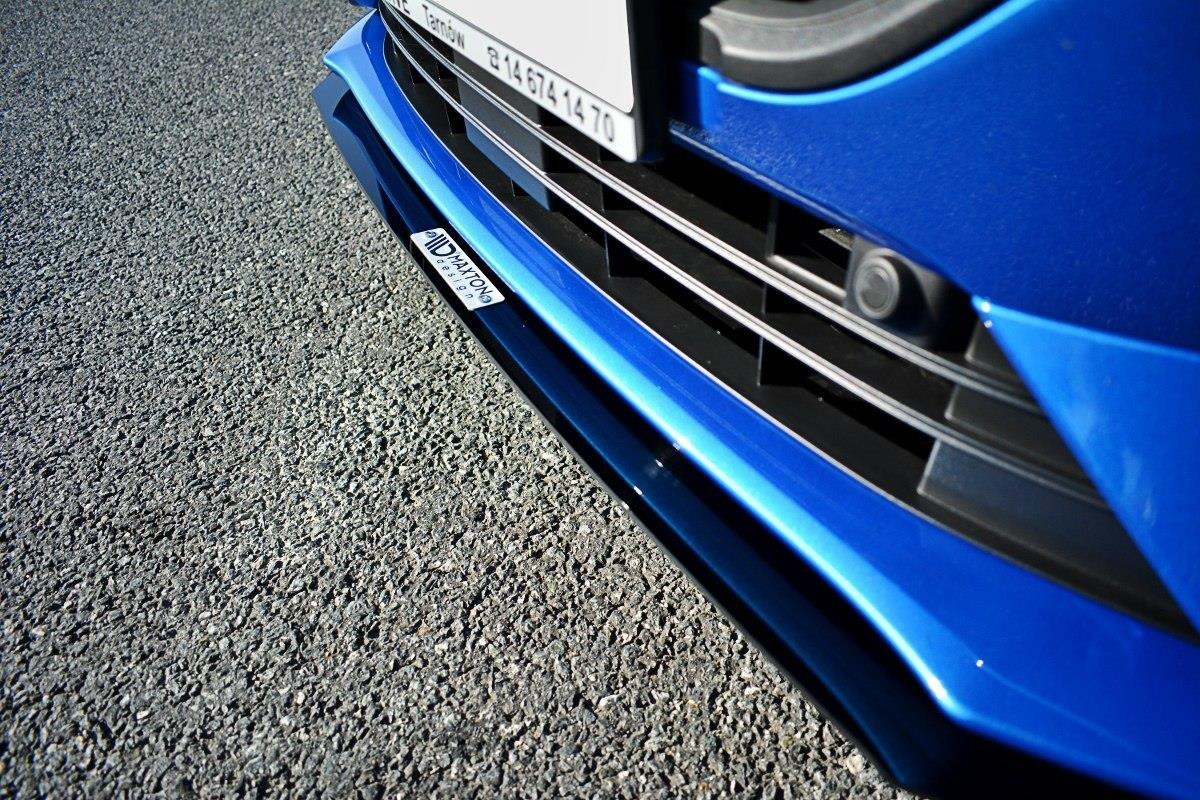 FRONT RACING SPLITTER V.1 (GLOSS BLACK) FORD FOCUS MK4 ST-LINE - 6