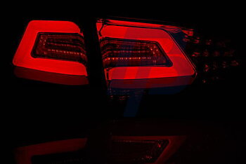 VW GOLF 7 13- RÖKTONADE SVARTA LED BAKLAMPOR
