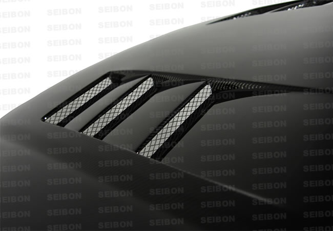 HONDA CIVIC 99-00 SEIBON TS CARBON HOOD - 3