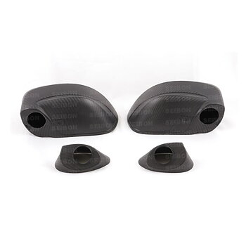 NISSAN GTR R35 09-10 SEIBON CARBON MIRROR COVERS