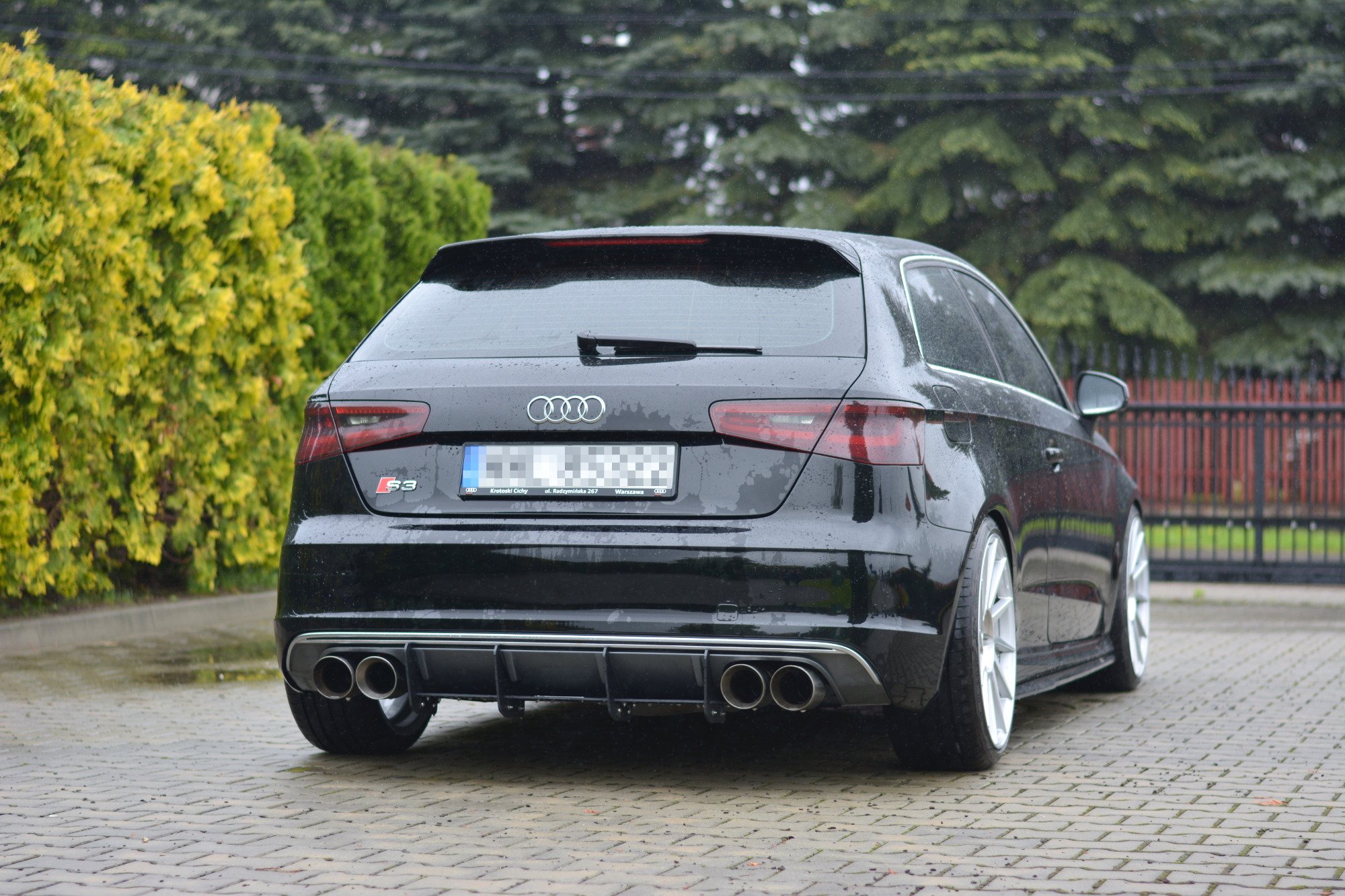 Rear Diffuser Audi S3 8V Hatchback / Sportback - 2
