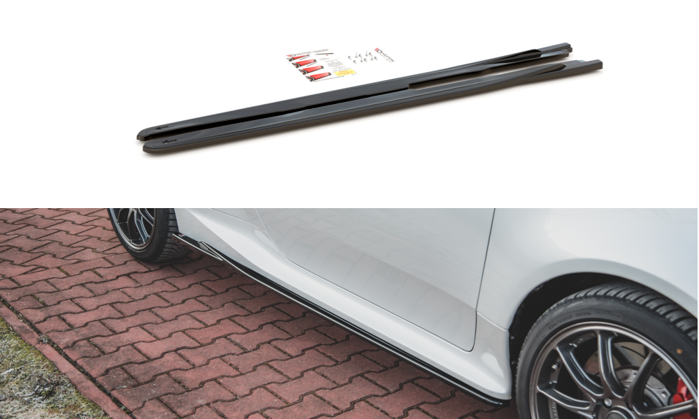 Side Skirts Diffusers V1 Toyota GR Yaris MK4 (2020-)