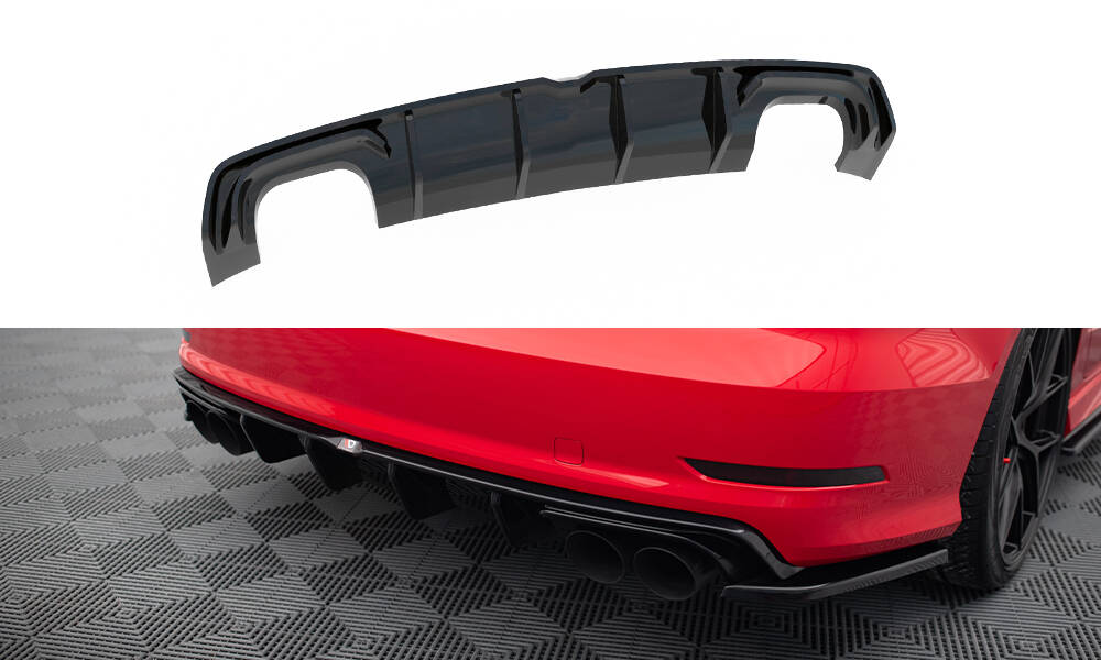 Rear Valance Audi S3 Sedan 8V (2013-2016)