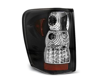 CHRYSLER JEEP GRAND CHEROKEE 99-05.05 BLACK LED TAILLIGHTS