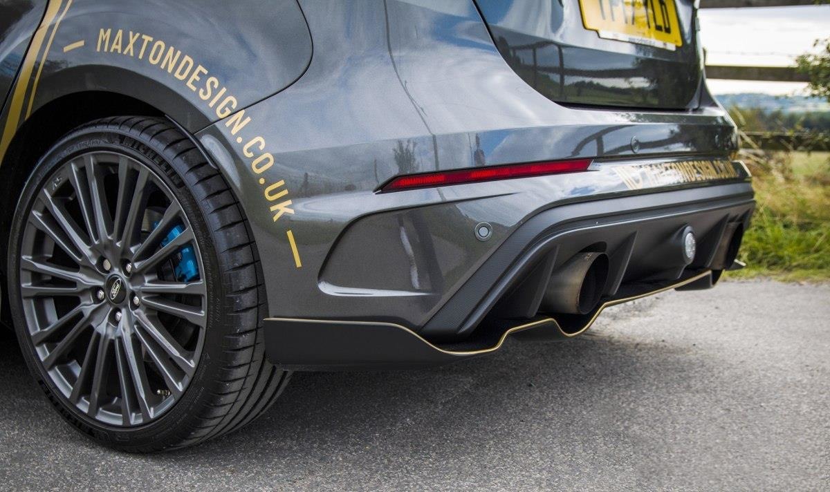 REAR SPLITTERS 'AERO' FORD FOCUS MK3 RS