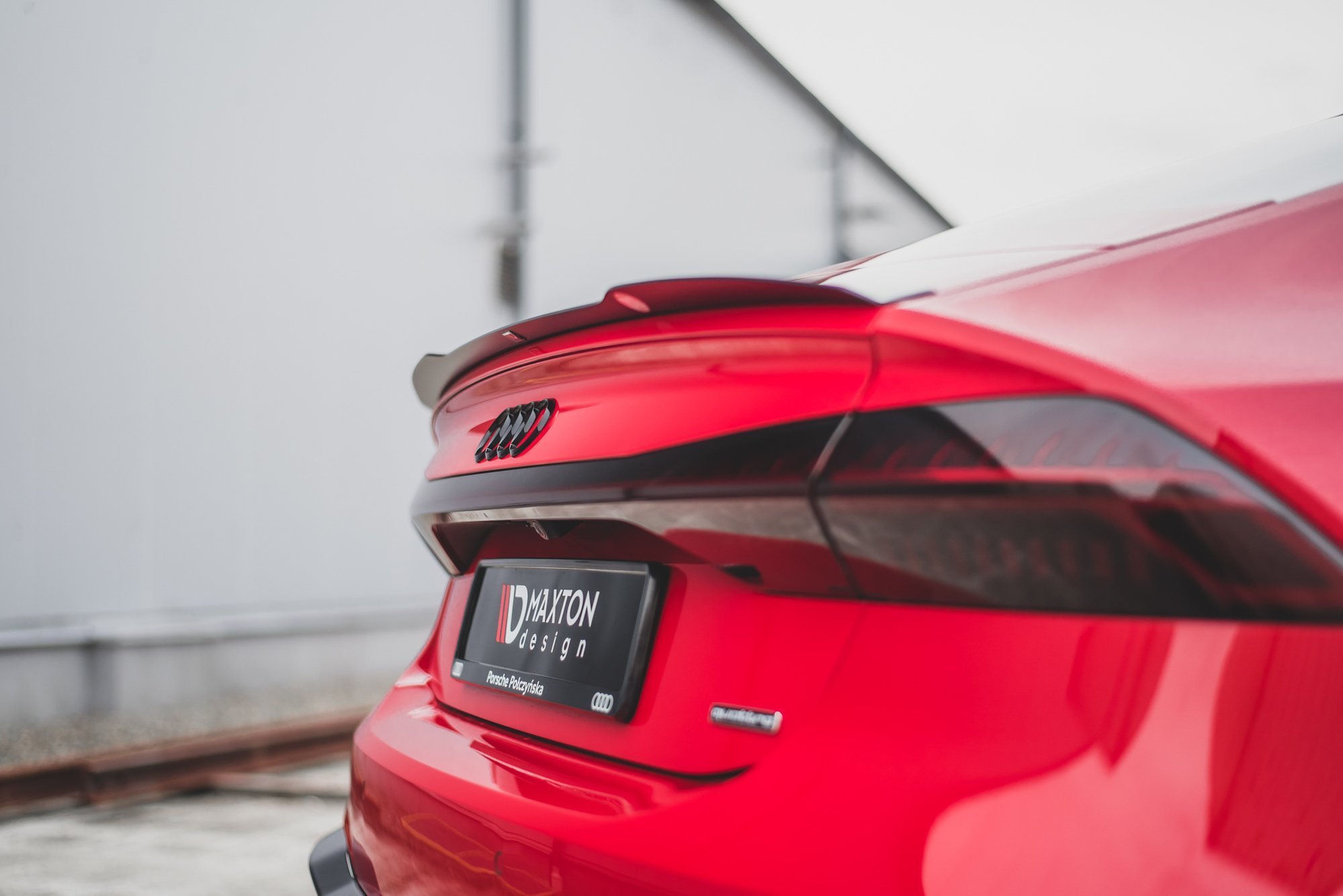 Spoiler CAP Audi A7 C8 / C8 S-Line / S7 C8 / RS7 C8 - 5