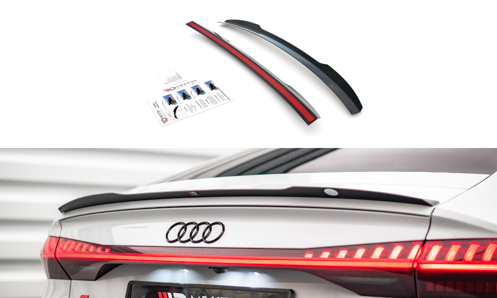 Spoiler CAP Audi A7 C8 / C8 S-Line / S7 C8 / RS7 C8