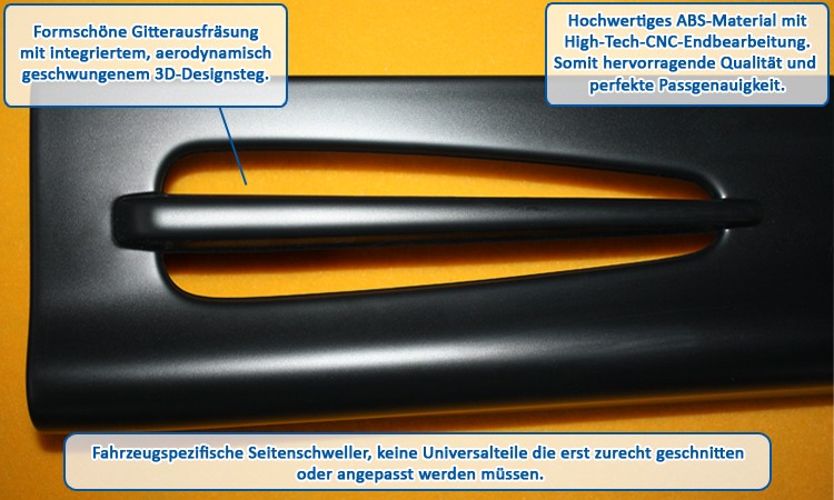 SIDESKIRTS OPEL ASTRA H 4/5 DOORS "GT4" - 2