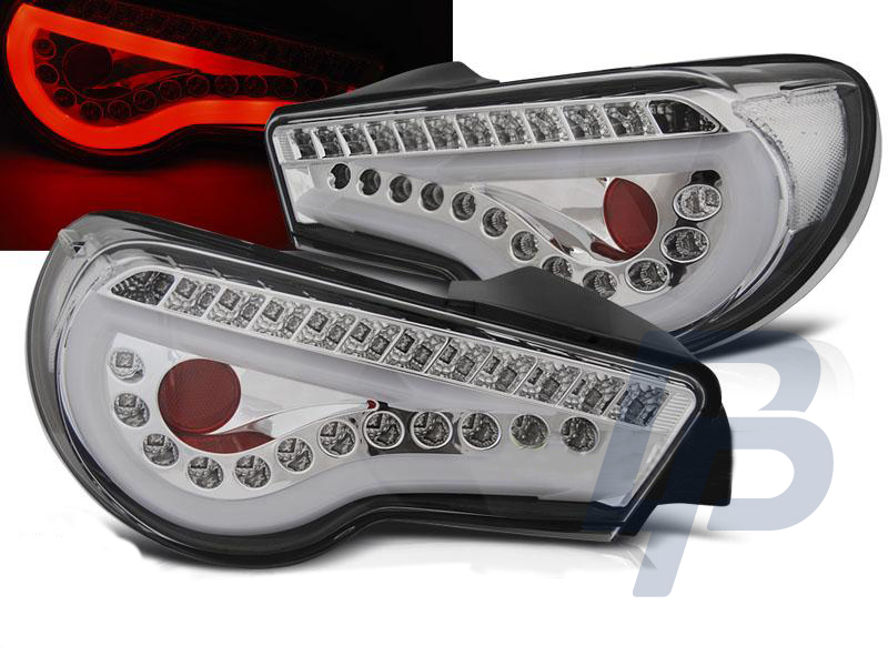 TOYOTA GT86 12- LED TAILLIGHTS BAR CHROME - 7