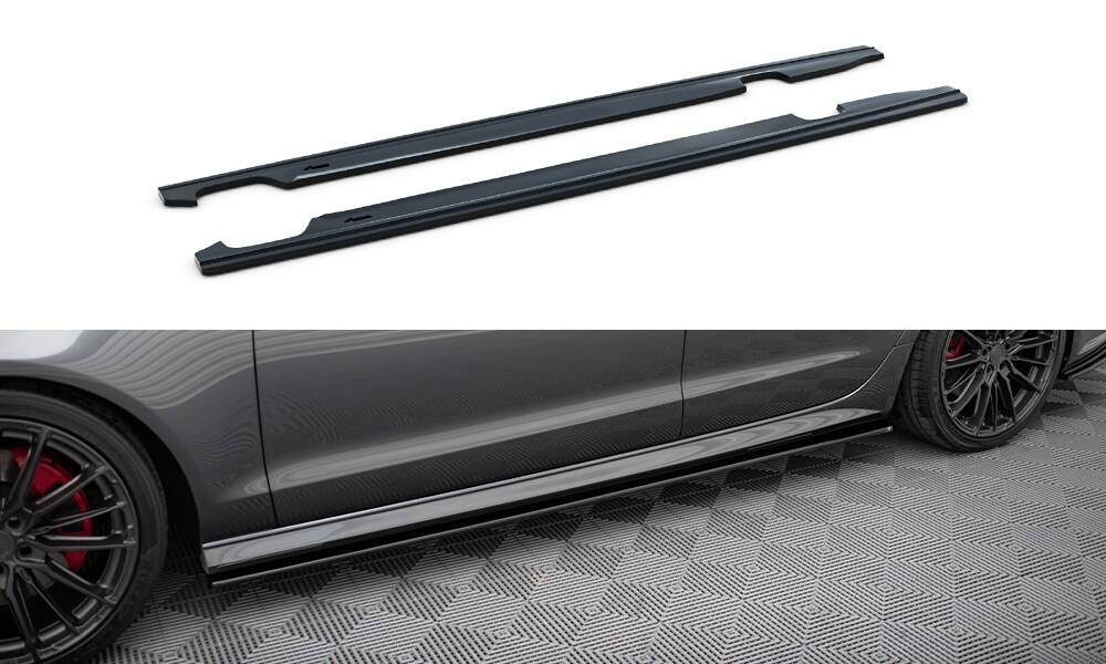 Side Skirts Diffusers Audi A6 S-Line / S6 C7 FL