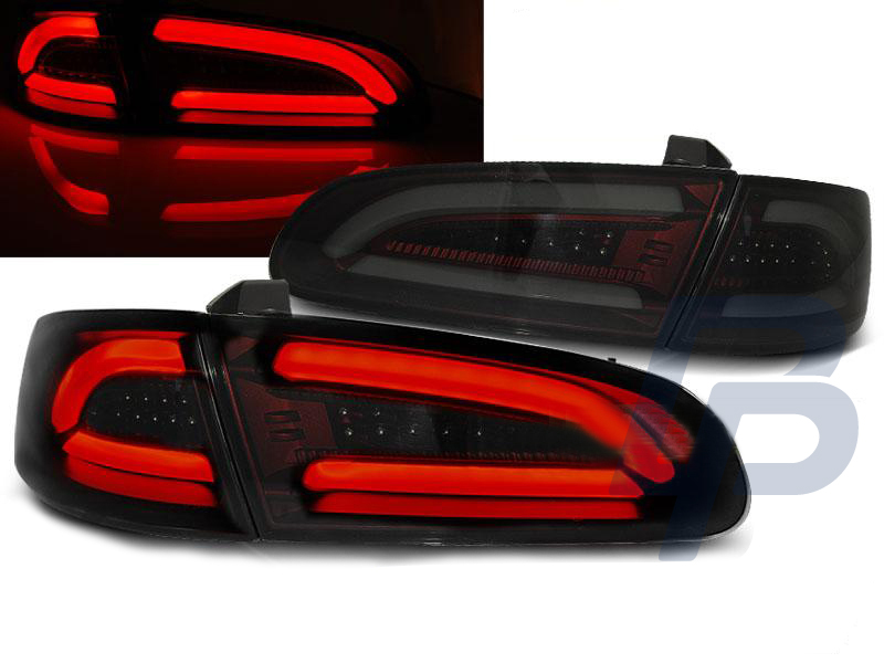 SEAT IBIZA 04.02 -08 SMOKE LED TAILLIGHTS BAR - 2