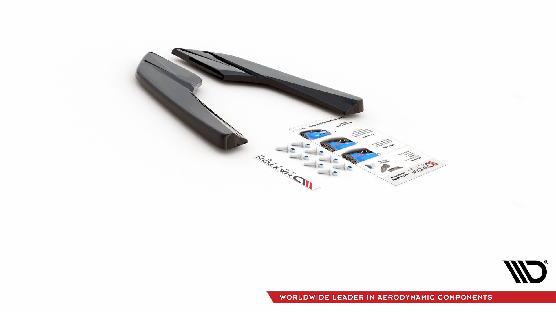 Rear Side Splitters V.2 Audi S3 Sedan 8V Facelift (2016-2020) - 7