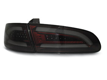 SEAT IBIZA 04.02 -08 SMOKE RED LED TAILLIGHTS BAR