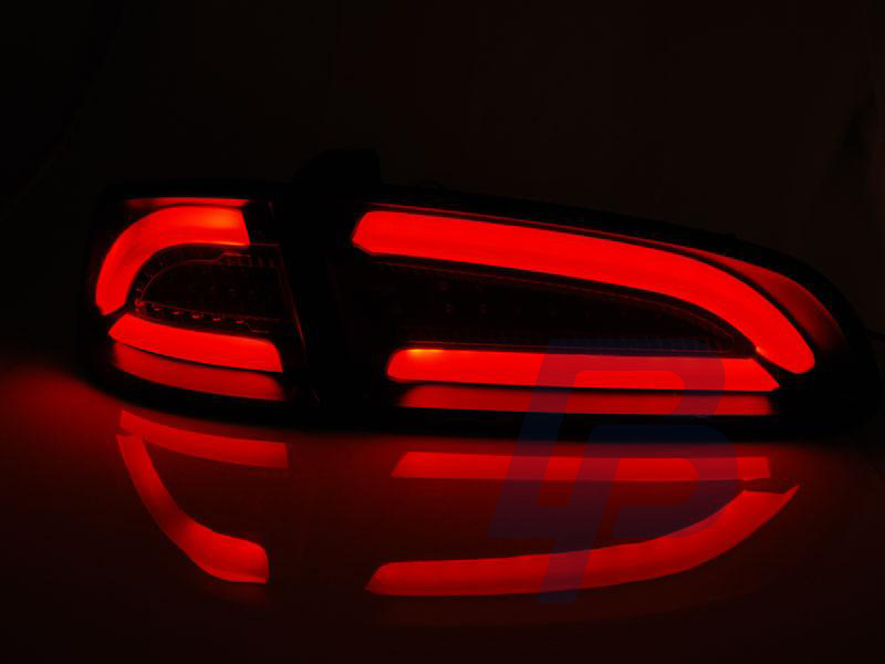 SEAT IBIZA 04.02 -08 SMOKE RED LED TAILLIGHTS BAR - 3