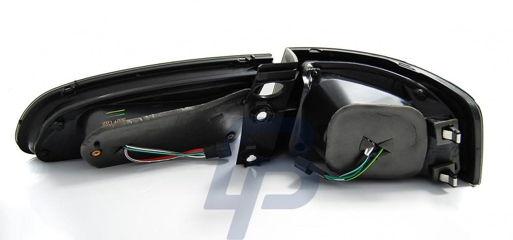 SEAT IBIZA 04.02 -08 SMOKE RED LED TAILLIGHTS BAR - 5