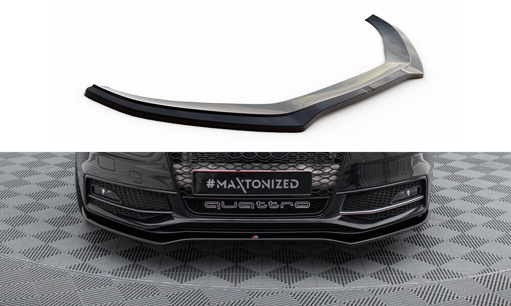 Front Splitter V.2 Audi S4 / A4 S-Line B8 FL
