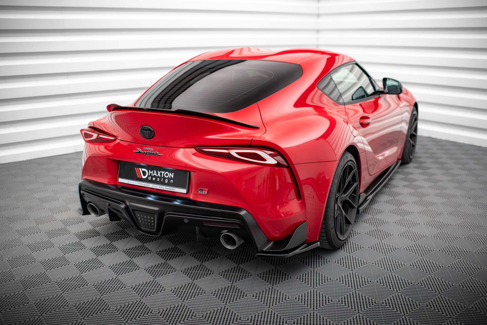 Rear Side Splitters V.3 Toyota Supra Mk5 - 2