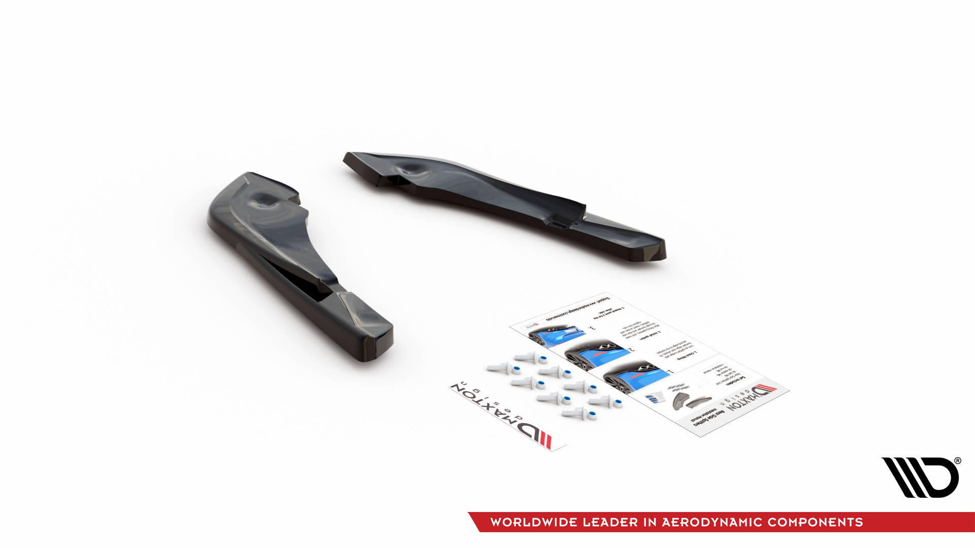 Rear Side Splitters V.3 Toyota Supra Mk5 - 5