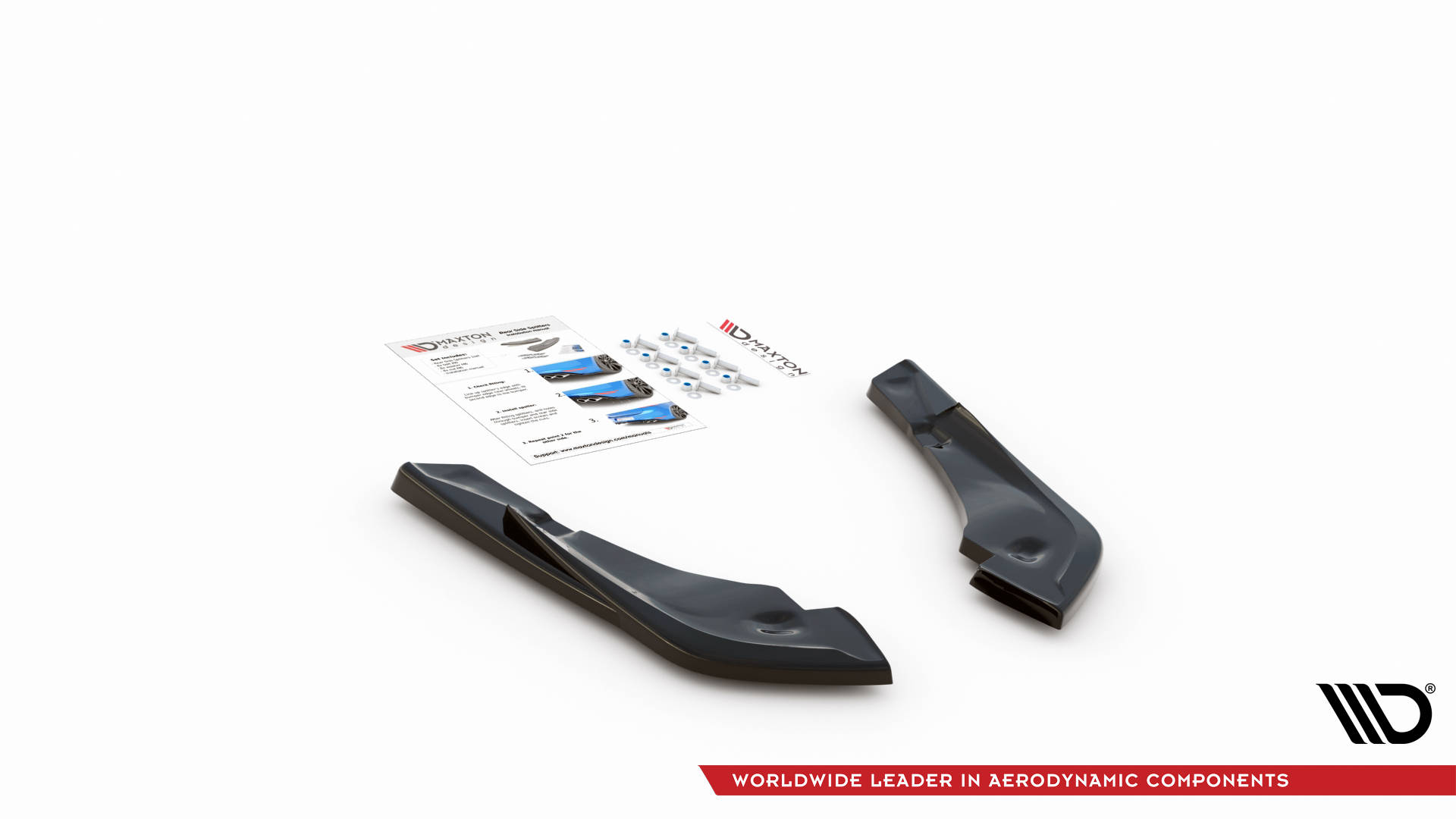 Rear Side Splitters V.3 Toyota Supra Mk5 - 4