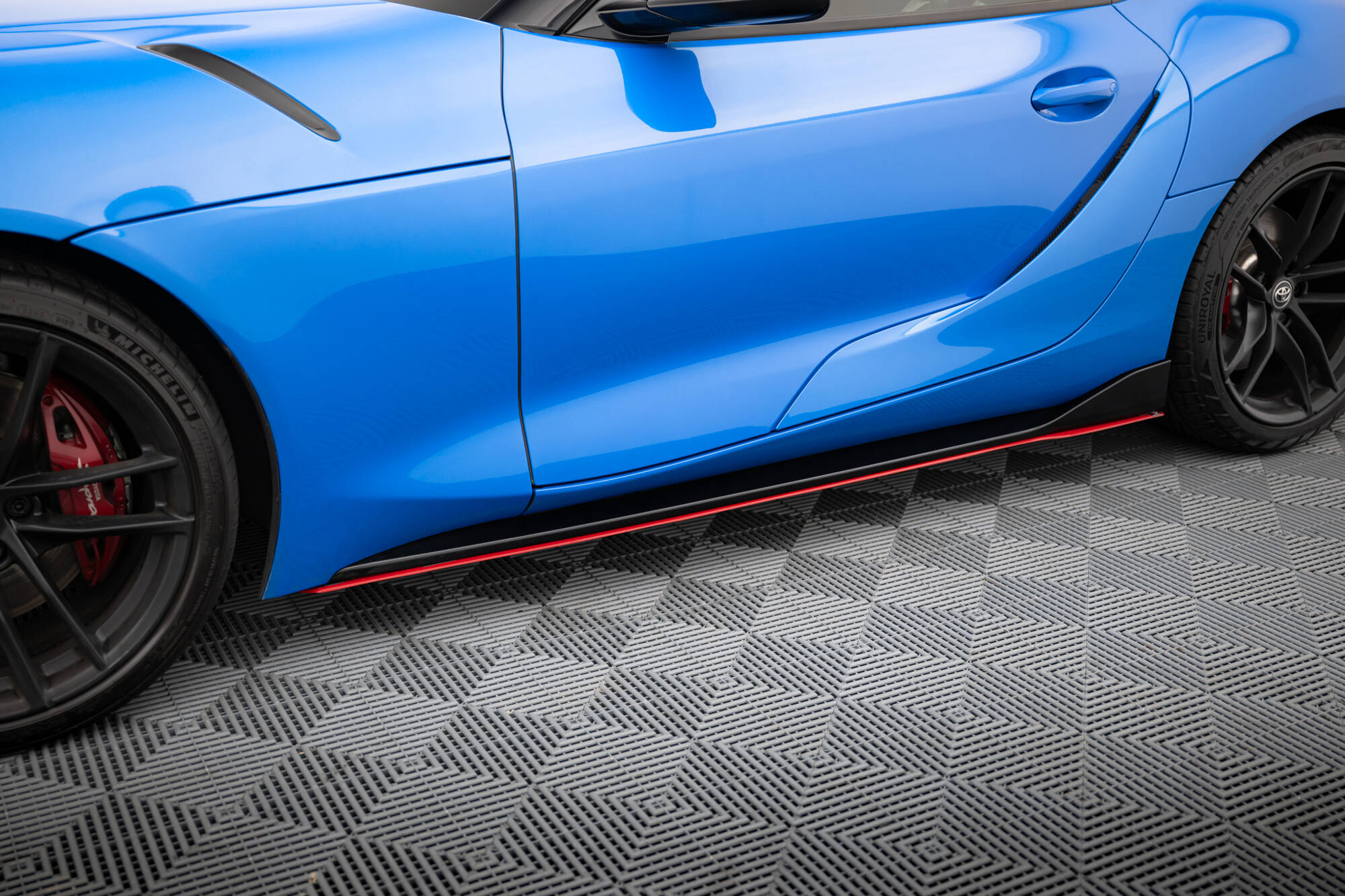 Side Skirts Diffusers V.2 Toyota Supra Mk5 - 4