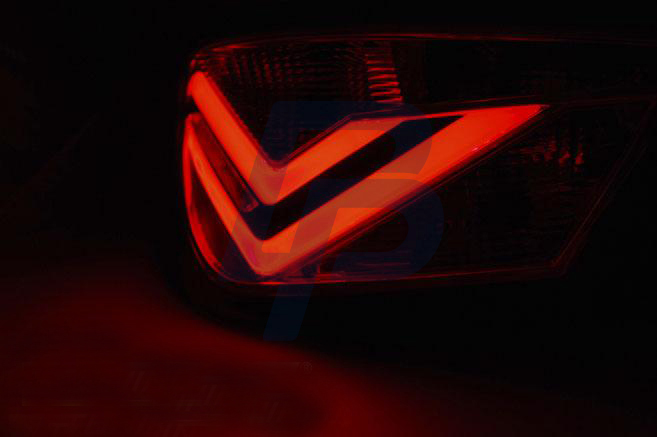 SEAT IBIZA 6J 3D 06.08-12 BLACK LED TAILLIGHTS BAR - 4