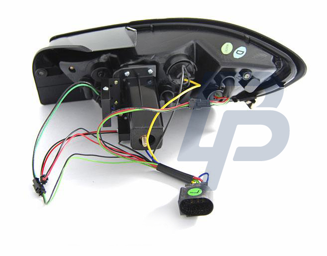 SEAT IBIZA 6J 3D 06.08-12 BLACK LED TAILLIGHTS BAR - 6