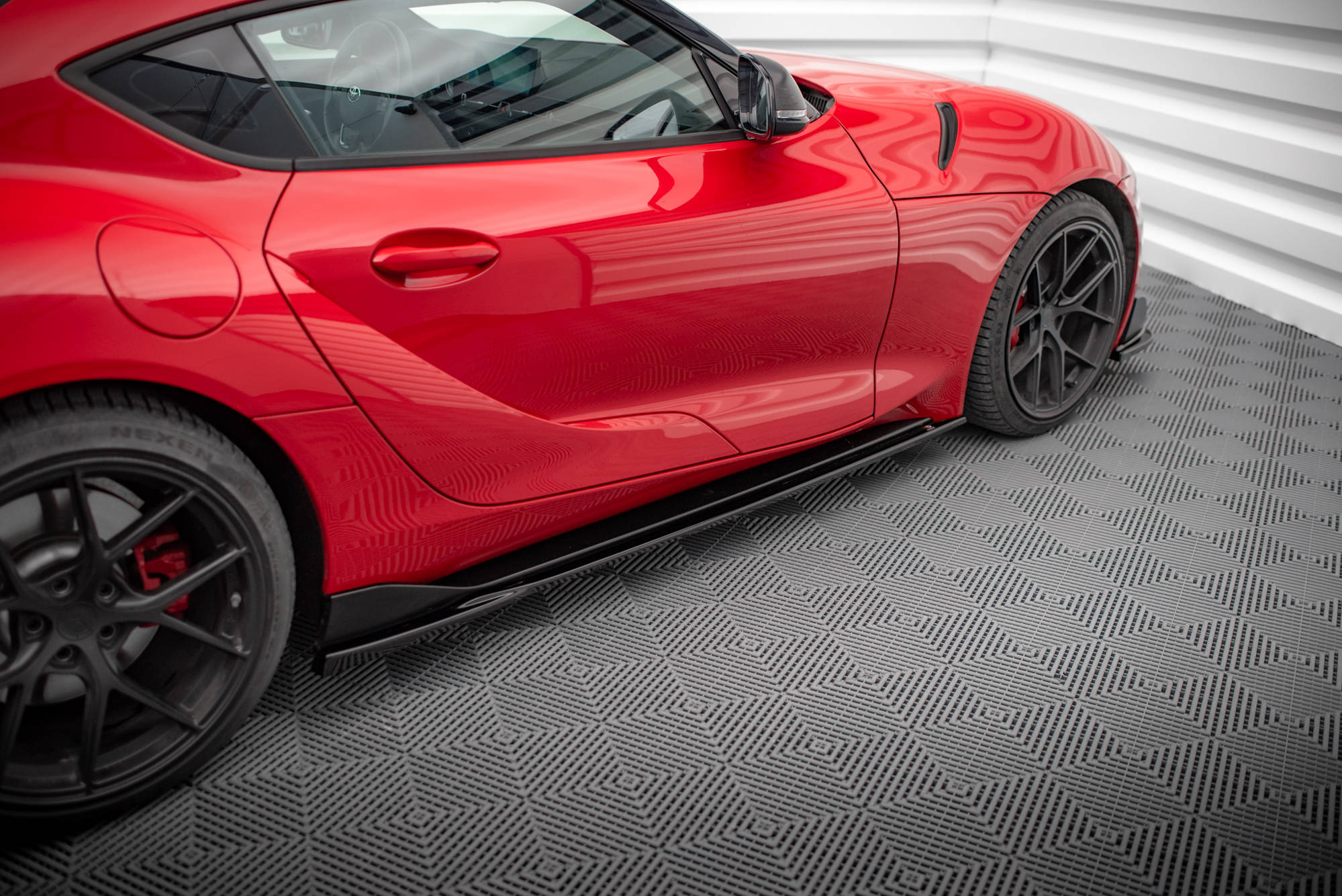 Side Skirts Diffusers V.3 Toyota Supra Mk5 - 3